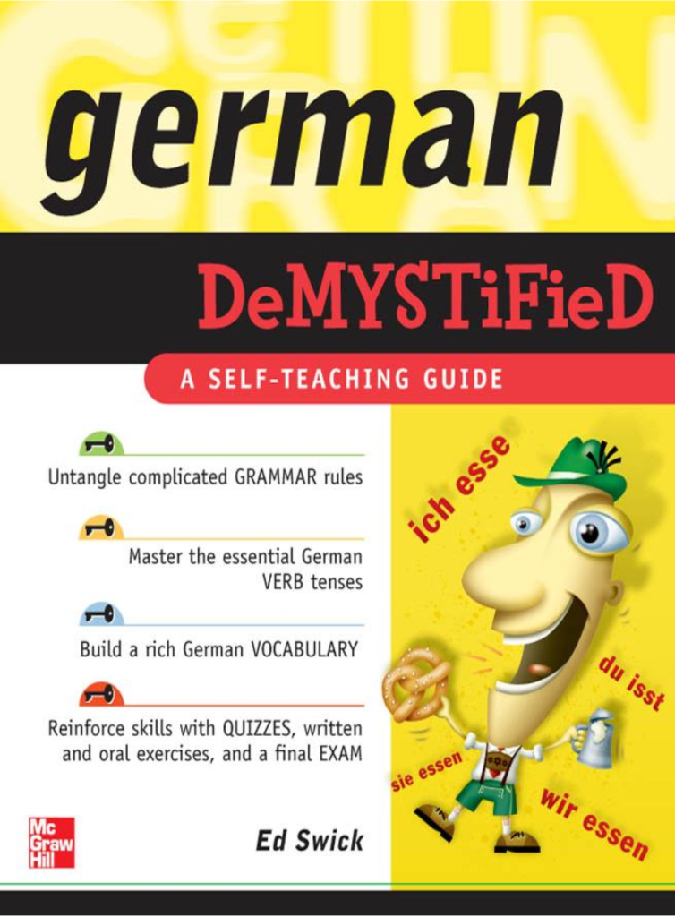 German Demystified A Self Teaching Guide Book