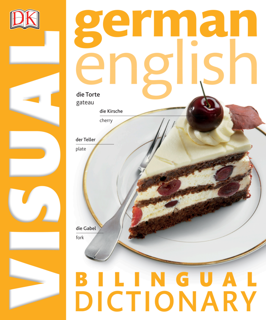 German English Bilingual Visual Dictionary Book