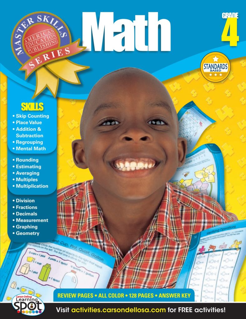 Master Skills Math Workbook 4