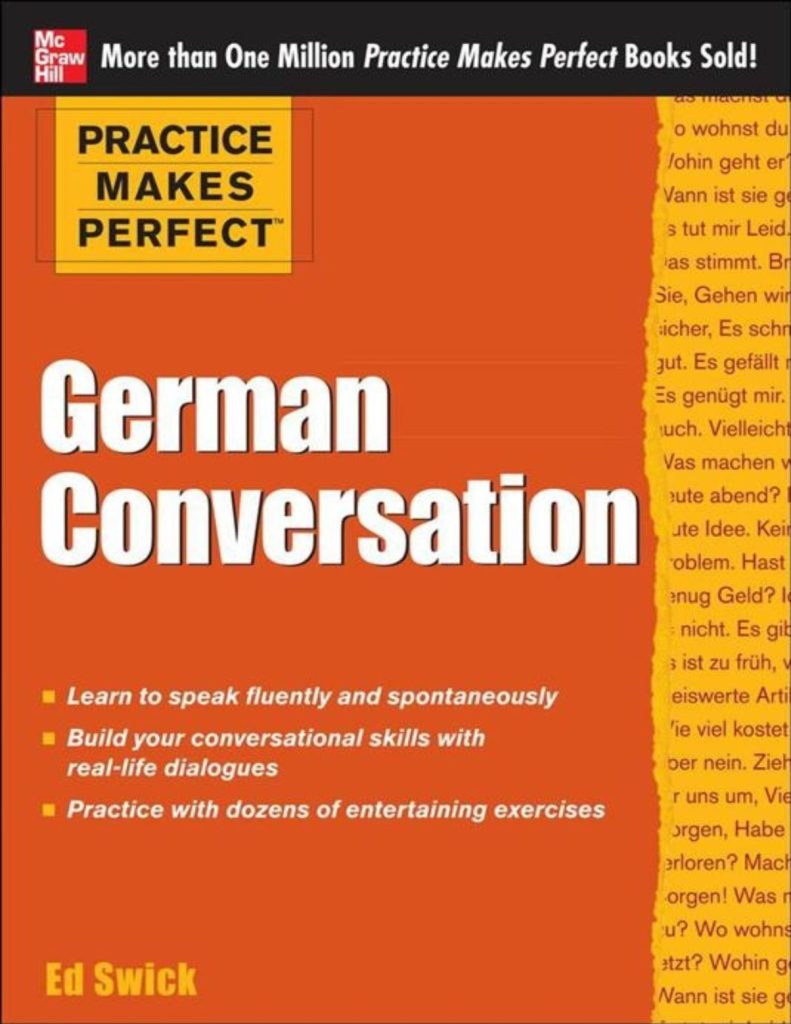 Practice Makes Perfect German Conversation Book