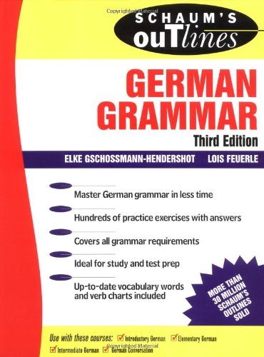 German Vocabulary Book