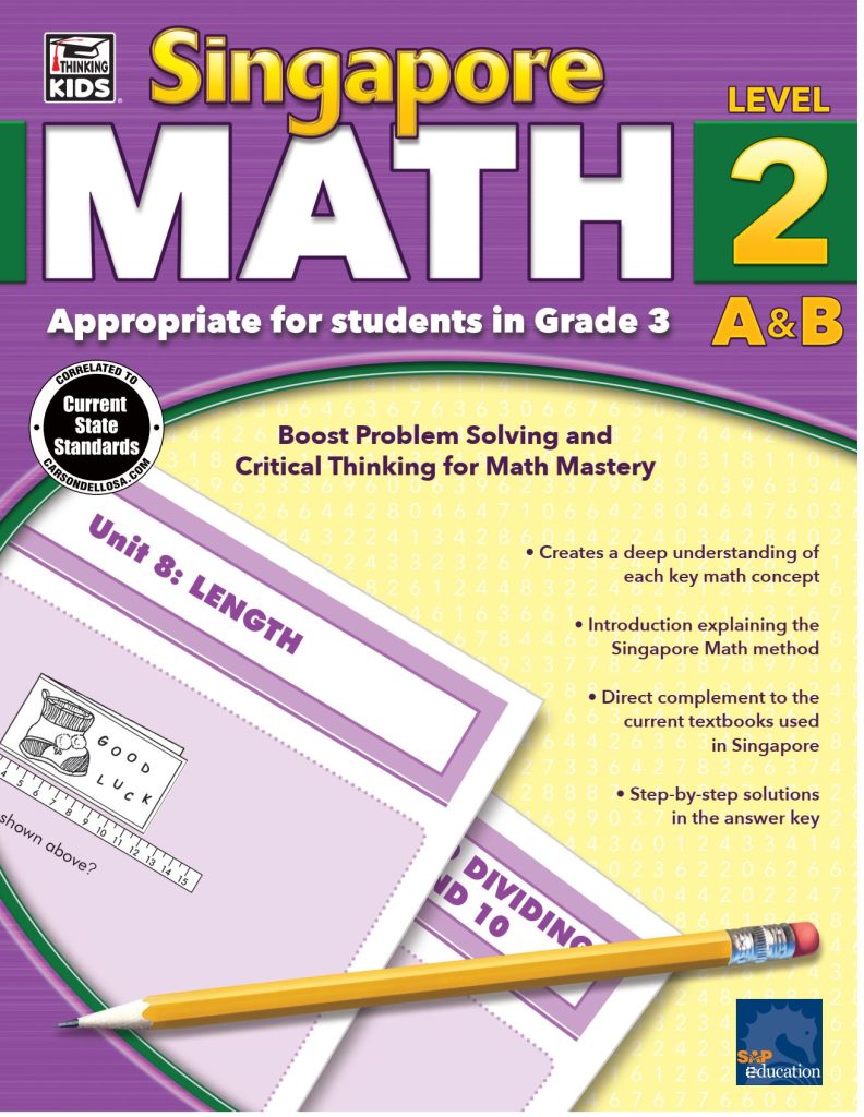 Singapore Math Workbook 2