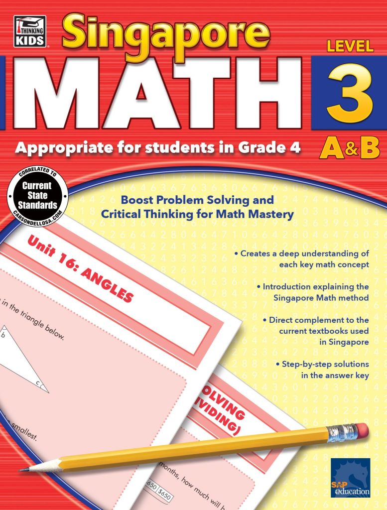 Singapore Math Workbook 3
