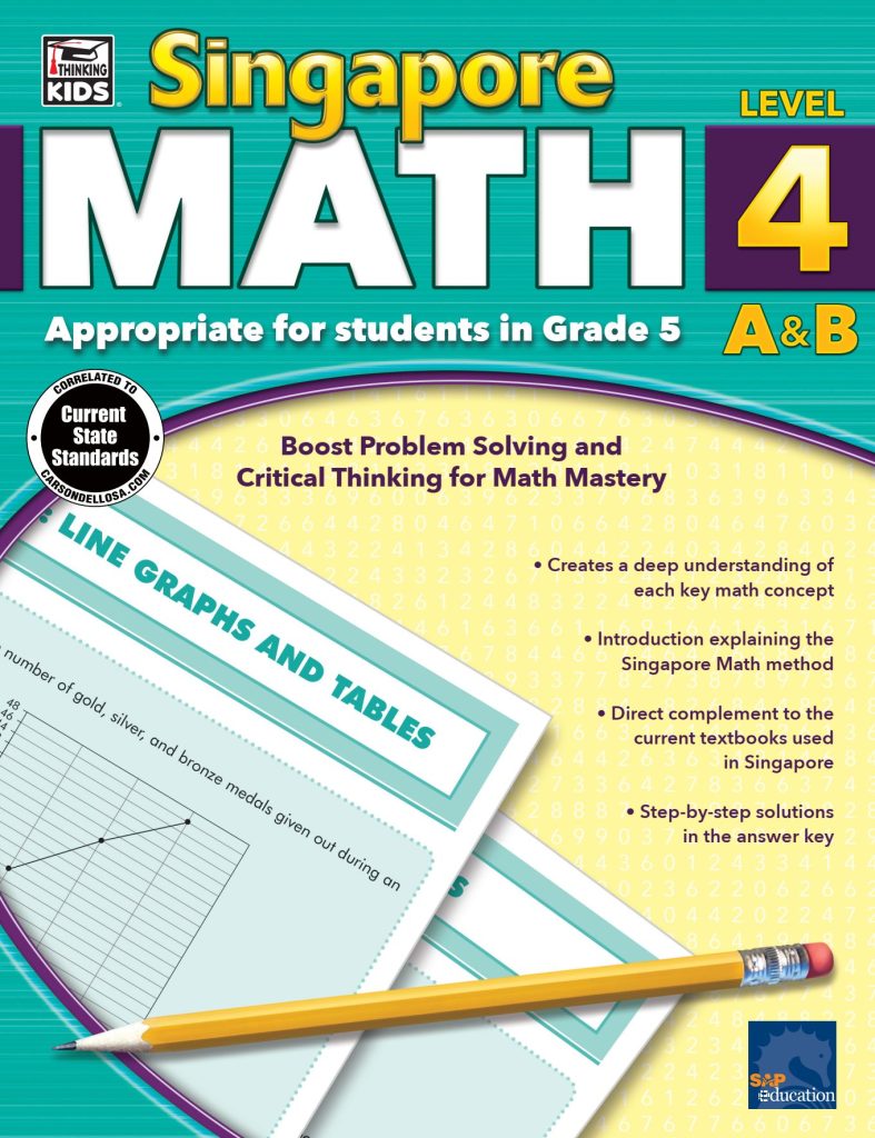 Singapore Math Workbook 4