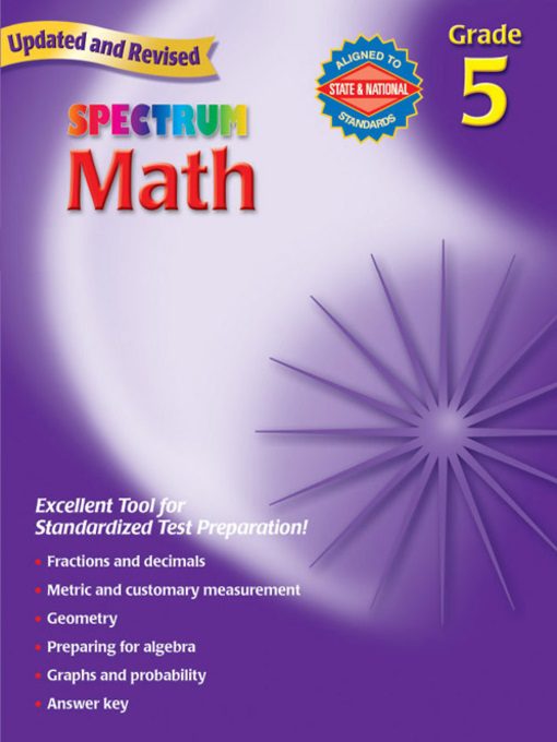 Spectrum Math Workbook 5