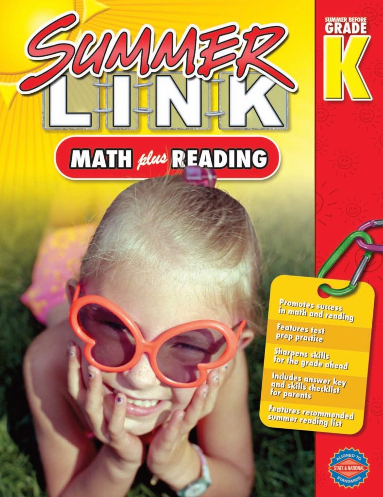Summer Link Math Plus Reading Book K