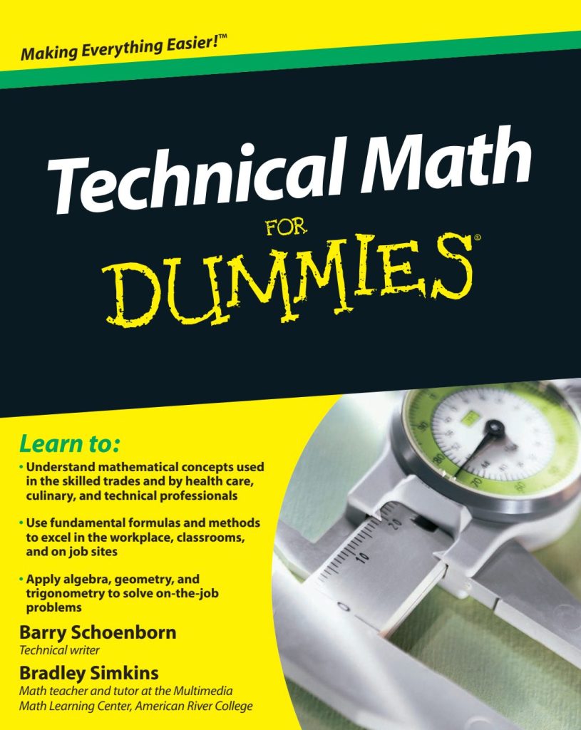 Technical Math for Dummies Book