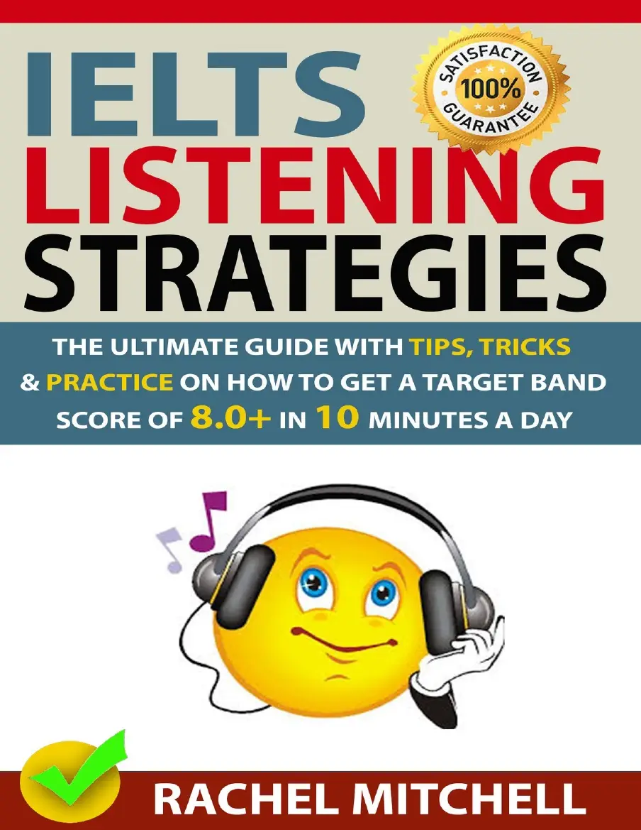 IELTS Listening Strategies – Rachel Mitchell