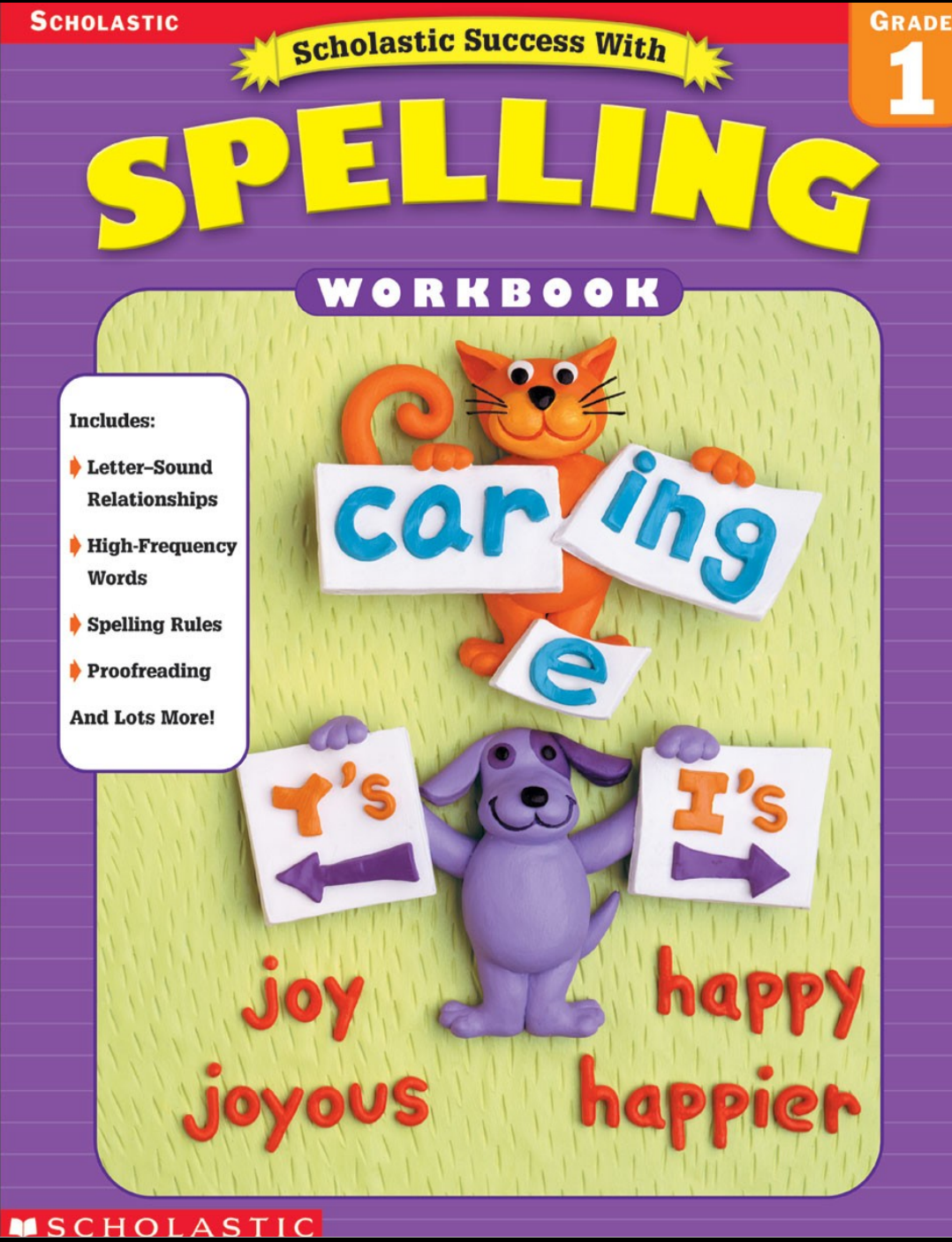 Scholastic Success with Spelling Workbook Grade 1