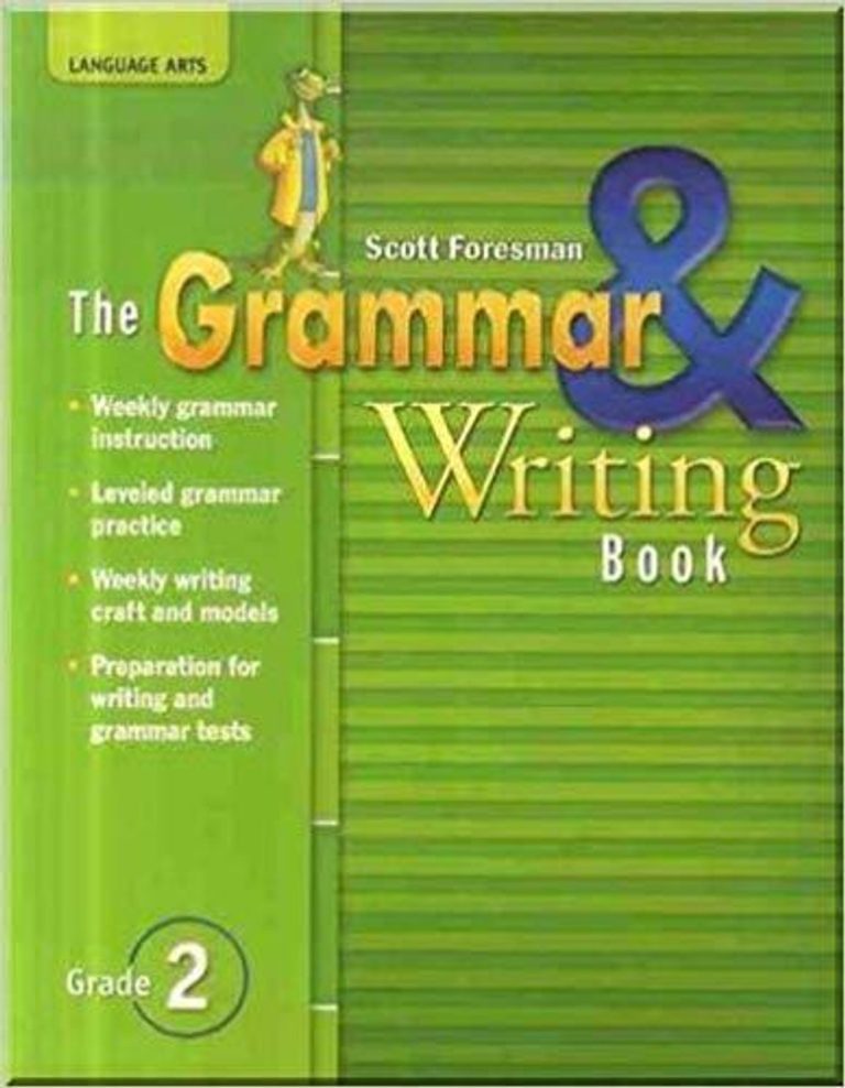 Pearson Scott Foresman Grammar Writing Handbook Gr 2