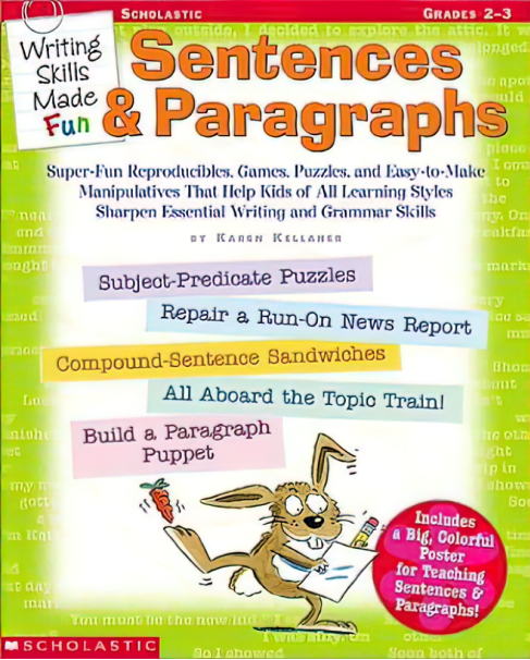 Writing Skills Made Fun – Sentences and Paragraphs Grade 2-3